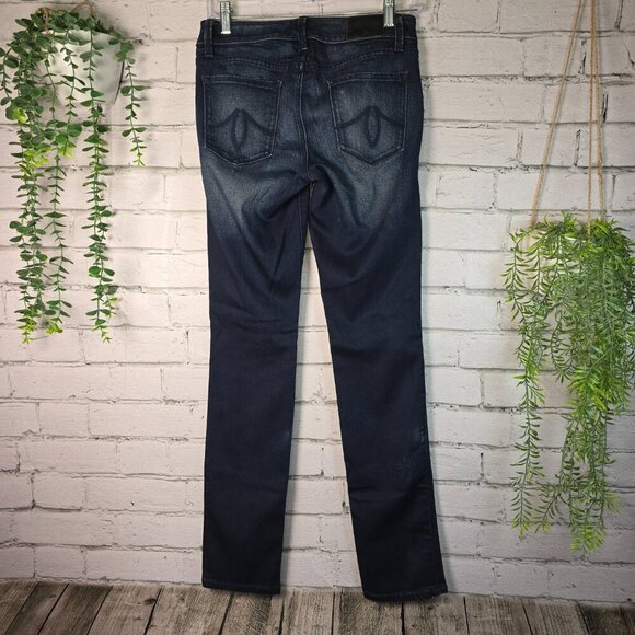LEVEL 99 LILY SKINNY DARK WASH JEANS WOMENS SIZE 27 - Picture 6 of 6